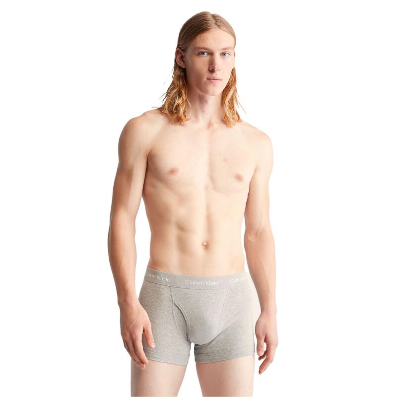 Calvin Klein Cotton Classics Trunks - 3 Pack image number 2